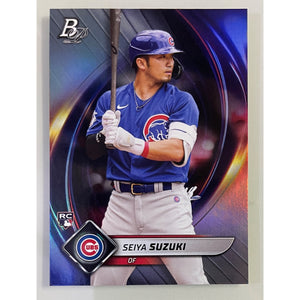 2022 Bowman Platinum Baseball  Seiya Suzuki RC Cubs 75