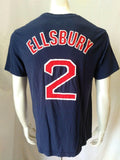 Boston Red Sox Men's Medium MLB Jacoby Ellsbury # 2 Majestic Crew Neck T Shirt