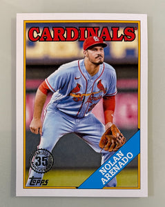 2023 Topps Series 1 1988 35th Anniversary Nolan Arenado Cardinals T88-26