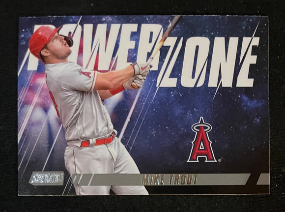 2022 Topps Stadium Club Baseball - Power Zone - Mike Trout - Angels - PZ-5