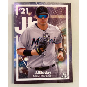 2021 Bowman Platinum - Precious Elements - JJ Bleday - Marlins - PE-8