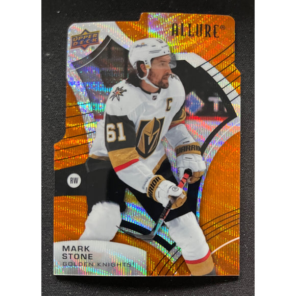 2021-22 Upper Deck Allure Orange Slice Die Cut - Mark Stone - Golden Knights 98