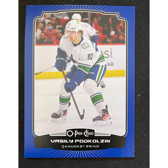 2022-23 O-Pee-Chee Blue Vasily Podkolzin Canucks 93