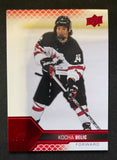 2022 Upper Deck Team Canada Juniors - Red - Kocha Delic - 21