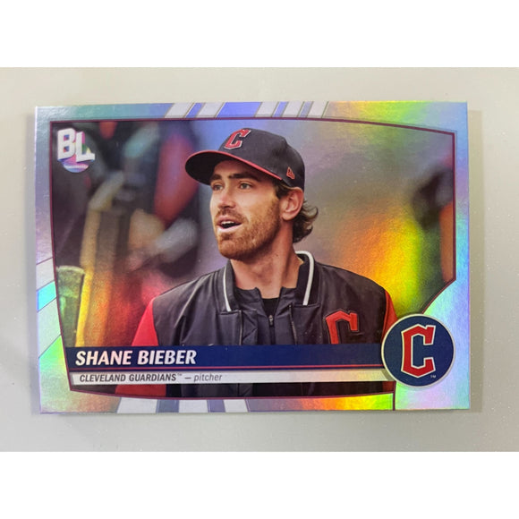 2023 Topps Big League Baseball - Uncommon Foil - Shane Bieber - Guardians - 218