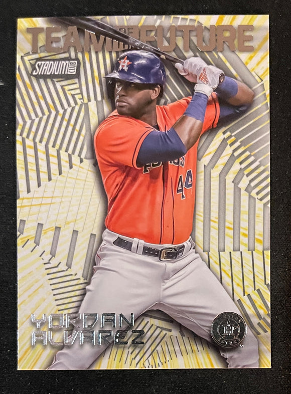 2022 Topps Stadium Club Baseball Team of the Future Yordan Alvarez Astros TOF-12