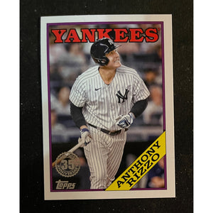 2023 Topps Series 1 1988 35th Anniversary Anthony Rizzo Yankees T88-100