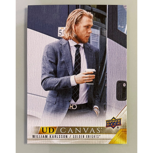 2022-23 Upper Deck Series Two Canvas William Karlsson C201