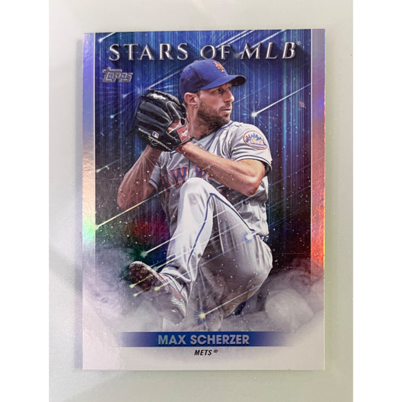 2022 Topps Update Series Refractor Stars of MLB Max Scherzer SMLB-74