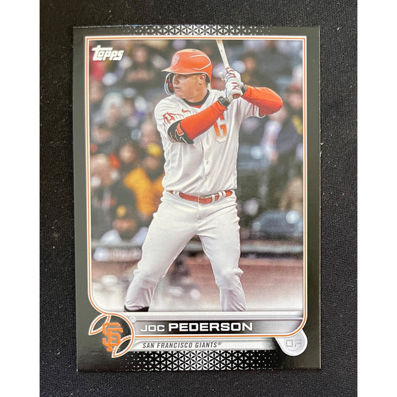 2022 Topps Update Series #US141 Joc Pederson Vintage Stock Black 43/71 SP