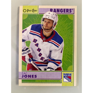 2022-23 O-Pee-Chee Hockey Retro Zac Jones Rangers 477