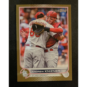 2022 Topps Update Baseball Gold #/2022 Andrew Knizner Cardinals US329