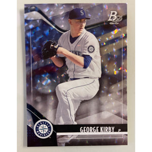 2021 Bowman Platinum - Ice Foil - George Kirby - Mariners - TOP-17