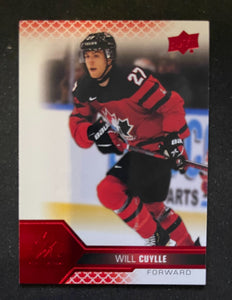 2022 Upper Deck Team Canada Juniors - Red - Will Cuylle - 5