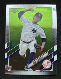 2021 Topps Chrome Baseball - Deivi Garcia RC - Yankees - 85