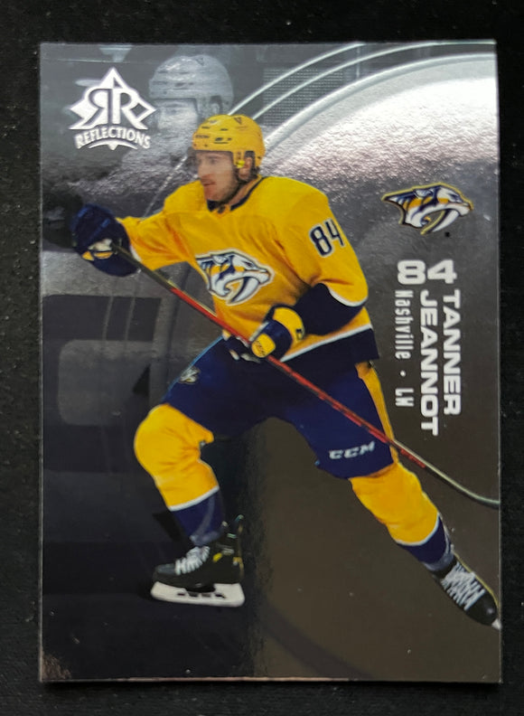 2021-22 Upper Deck Hockey - Extended Series - UD Canvas - Reflections - Tanner Jeannot - Predators - 23