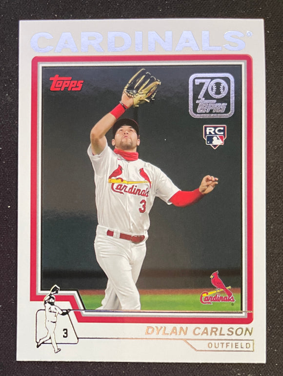 2021 Topps Baseball - Update Series - 70 Years of Topps Baseball - Dylan Carlson RC - Cardinals - 70YT-54