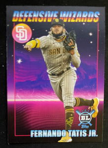 2021 Topps Big League - Defensive Wizards - Fernando Tatis Jr. - Padres - DW-10