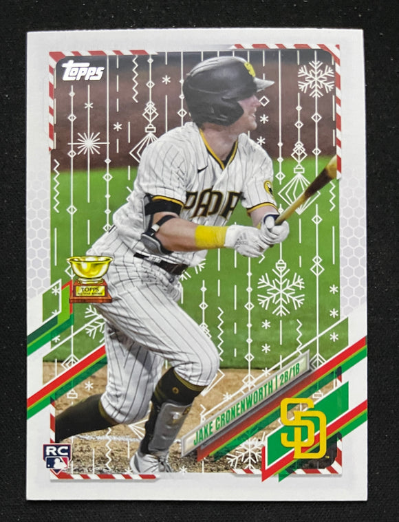 2021 Topps Holiday Baseball - Jake Cronenworth RC - Padres - HW110