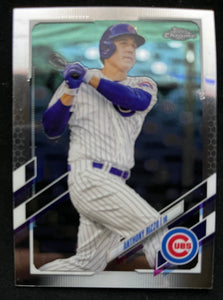 2021 Topps Chrome Baseball - Anthony Rizzo - Cubs - 165