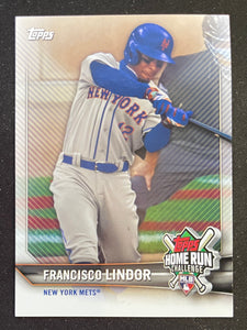 2021 Topps Baseball - Update Series - Home Run Challenge - Francisco Lindor - Mets - HRC-9