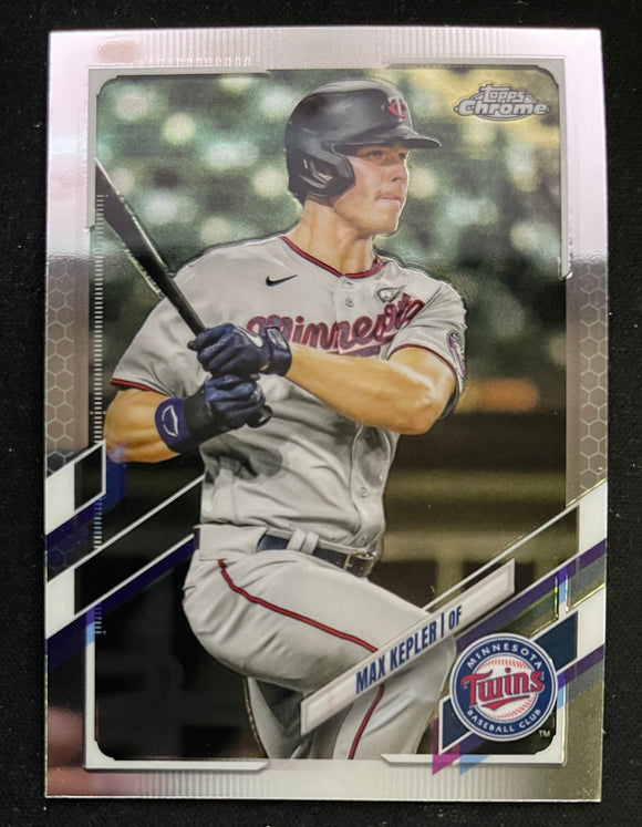 2021 Topps Chrome Baseball - Max Kepler - Twins - 41