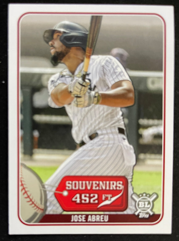 2021 Topps Big League - Souvenirs - Jose Abreu - White Sox - SO-11