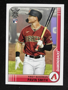 2021 Topps Big League - Base - Pavin Smith RC- Diamondbacks - 205