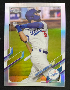 2021 Topps Chrome Baseball - Refractor - Cody Bellinger - Dodgers - 200