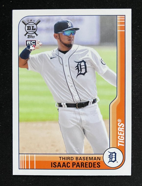 2021 Topps Big League - Base - Isaac Paredes RC - Tigers -13