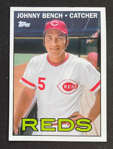 2021 Topps Baseball - Update Series - Cards that Never Were - Johnny Bench - Reds - CNW-7