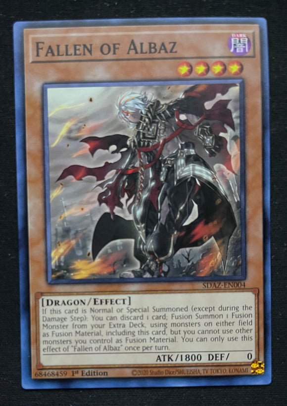 Yugioh - Albaz Strike - Fallen of Albaz - SDAZ-EN004 - 1st Edition - Common - unplayed