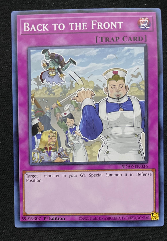 Yugioh - Albaz Strike - Back to the Front - SDAZ-EN036 - 1st Edition - Common - unplayed