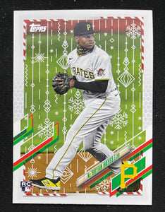 2021 Topps Holiday Baseball - Metalic - Ke'Bryan Hayes RC - Pirates - HW185