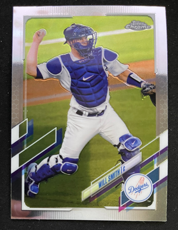 2021 Topps Chrome Baseball - Will Smith - Dodgers - 30