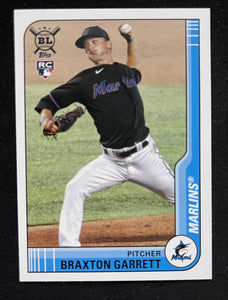 2021 Topps Big League - Base - Braxton Garrett RC - Marlins - 135