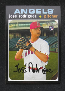 2020 Topps Heritage High Number - Jose Rodriguez RC - Angels - 515