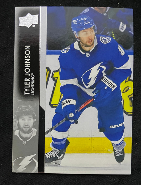 2021-22 Upper Deck Hockey - Series 1 - Tyler Johnson - Lightning - 162