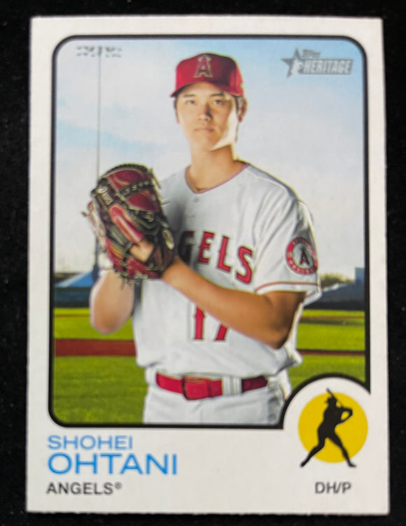 2022 Topps Heritage Baseball - Shohei Ohtani - Angels - 150