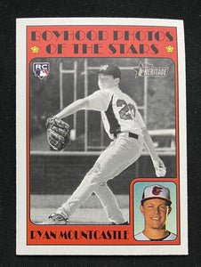 2021 Topps Heritage Baseball - Boyhood Photos of the Stars - Ryan Mountcastle RC - Orioles - 149