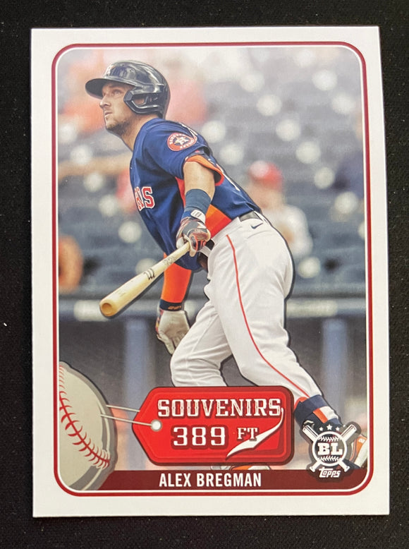 2021 Topps Big League - Souvenirs - Alex Bregman - Astros - SO-14