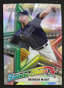 2021 Topps Chrome Baseball - Future Stars - Refractor - Brendan McKay - Rays - FS-17