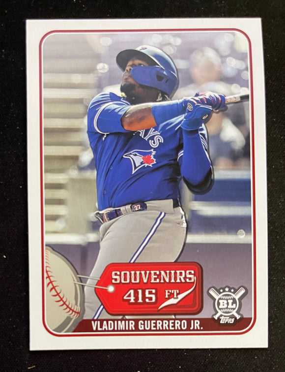 2021 Topps Big League - Souvenirs - Vladimir Guerrero Jr. - Blue Jays - SO-27