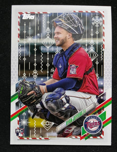 2021 Topps Holiday Baseball - Ryan Jeffers RC - Twins - HW47