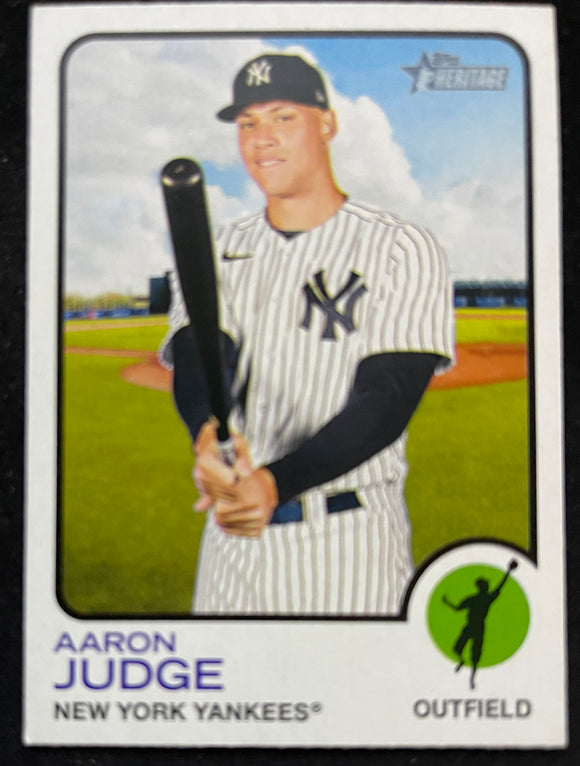 2022 Topps Heritage Baseball - Aaron Judge - Yankees - 44