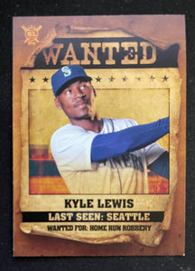 2021 Topps Big League - Wanted - Kyle Lewis - Mariners - WT-5