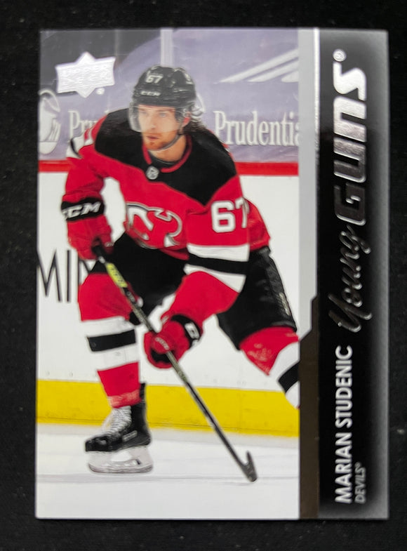 2021-22 Upper Deck Hockey - Series 1 - Young Guns - RC - Marian Studenic - Devils - 210