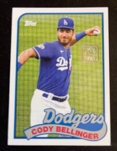 2021 Topps Baseball - Series One - 70 Years of Topps Baseball = Cody Bellinger - Dodgers - 70YT-39