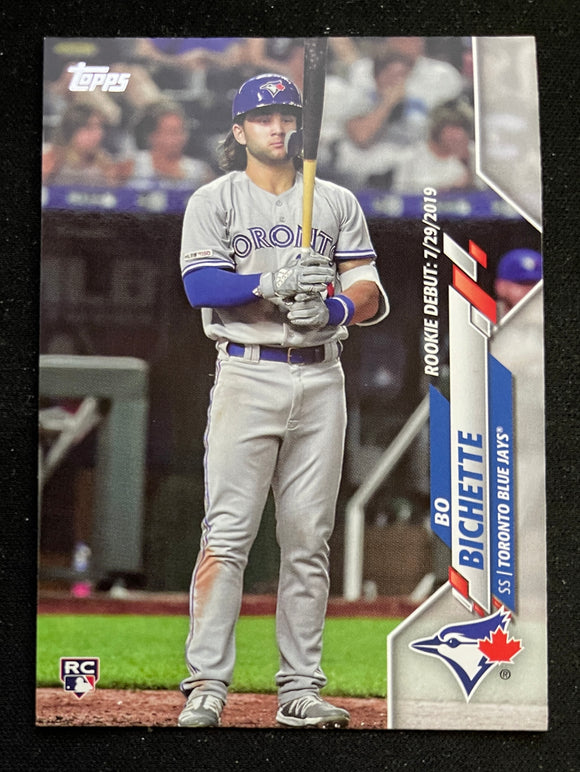 2020 Topps Baseball - Update Series - Rookie Debut - Bo Bichette RC - Blue Jays - U-1