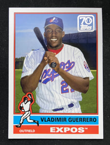 2021 Topps Baseball - Update Series - 70 Years of Topps Baseball - Vladimir Guerrero - Expos - 70YT-26